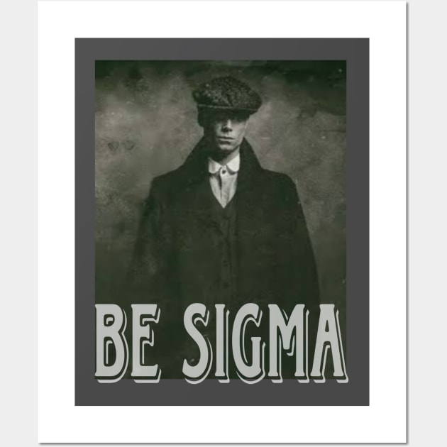 Sigma male designs for mens Wall Art by SIGMA MOTIVATION